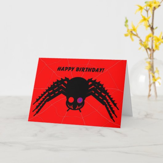 Spider Kaart (Gele Bloem)