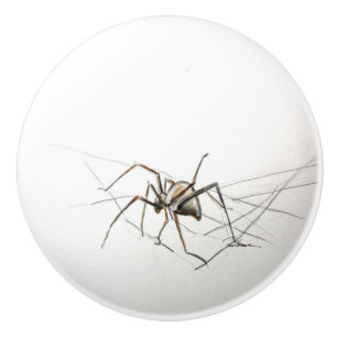 Spider Keramische Knop