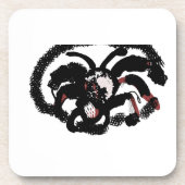 Spider latte joy bier onderzetter (Voorkant)