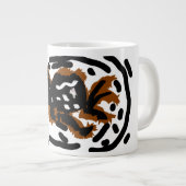 Spider Latte liefde Grote Koffiekop (Voorkant rechts)