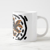 Spider Latte liefde Grote Koffiekop (Rechts)