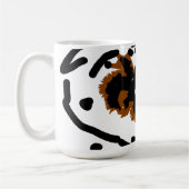 Spider Latte liefde Koffiemok (Links)