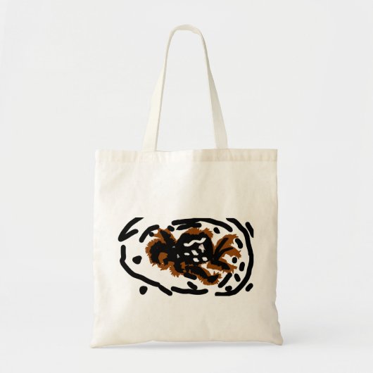 Spider Latte liefde Tote Bag (Voorkant)
