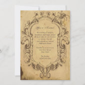  Spider Lijst Halloween Party Kaart (Voorkant)