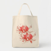 Spider Lily Shopper Tote Bag (Voorkant)