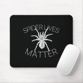 Spider Lives Probleem Grappig Insect Meme T-Shirt Muismat (Met muis)