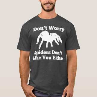 Spider Lover Gift voor mannen Vrouwen maken zich z T-shirt