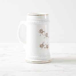 Spider Lover Spiderman Golden en White Stein Mok