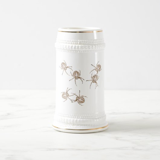 Spider Lover Spiderman Golden en White Stein Mok (Center)