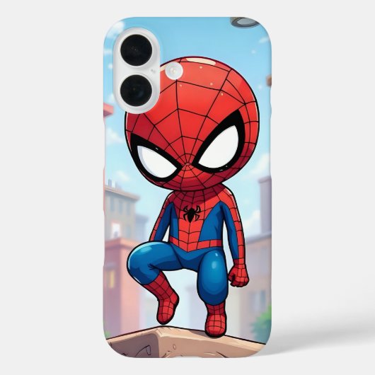Spider-Man anime stijl | Leuke iPhone 16 Hoesje (Achterkant)