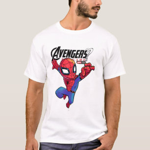 Spider-Man – Chibi Marvel Superhelden Kunst T-shirt