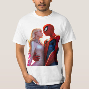 Spider-Man en Spider Gwen T-shirt