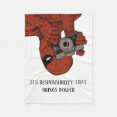 “Spider-Man Photo Camera Blanket Fleece Deken (Voorkant)