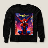Spider man T - shirt voor kinderen (Voorkant)