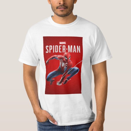 Spider Mannen-shirt T-shirt (Voorkant)
