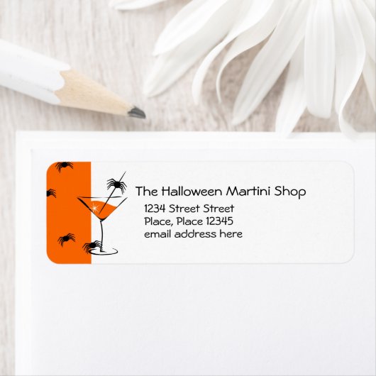 Spider Martini Etiket (Insitu)
