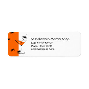 Spider Martini Etiket