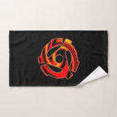 Spider met 45 rpm bad handdoek (Handdoek)