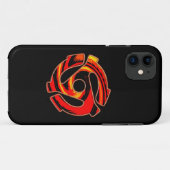 Spider met 45 rpm Case-Mate iPhone case (Achterkant (horizontaal))