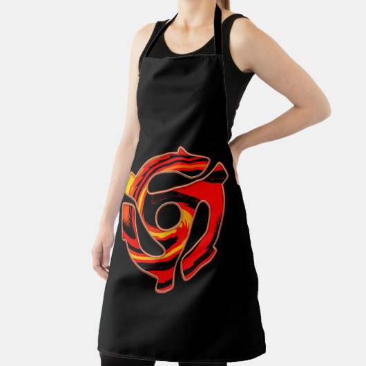 Spider met 45 rpm schort (Insitu)