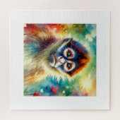 Spider Monkey Harmony 220824AREF117 - Watercolor Legpuzzel (Horizontaal)