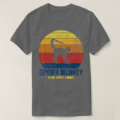 Spider Monkey-Vintage T-shirt (Design voorkant)
