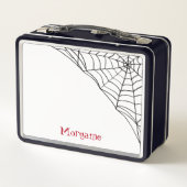 Spider Monogrammed Lunch Box (Achterkant)