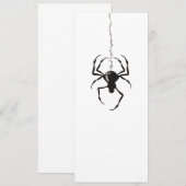 Spider on Strand (Black) Kaart (Voorkant / Achterkant)