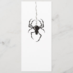 Spider on Strand (Black) Kaart