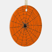Spider op internet keramisch ornament (Rechts)