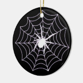 Spider op internet keramisch ornament (Links)