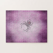 Spider op internet legpuzzel (Horizontaal)