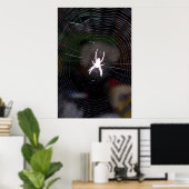 Spider op Web 2 Poster (Thuiskantoor)