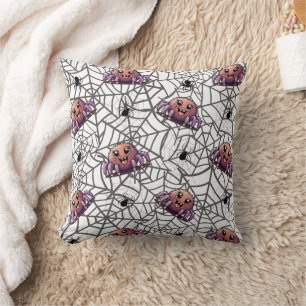 Spider Paarse print Kussen