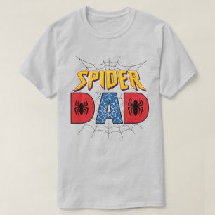 Spider Papa Superheld Verjaardag   Vaderdag Cadeau T-shirt