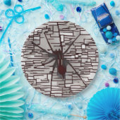 Spider Papieren Bordje (Feest)