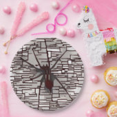 Spider Papieren Bordje (Feest)