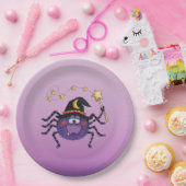Spider Papieren Bordje (Feest)