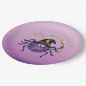 Spider Papieren Bordje (Gekanteld)