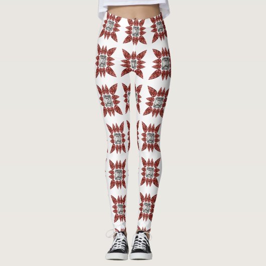 Spider Pattern Leggings (Voorkant)