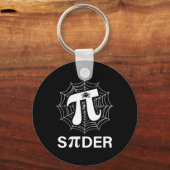 Spider Pi Spider Wetenschap Wiskunde Docent Funny  Sleutelhanger (Voorkant)