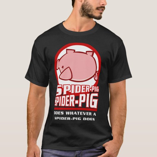Spider-Pig Essential T-Shirt (Voorkant)