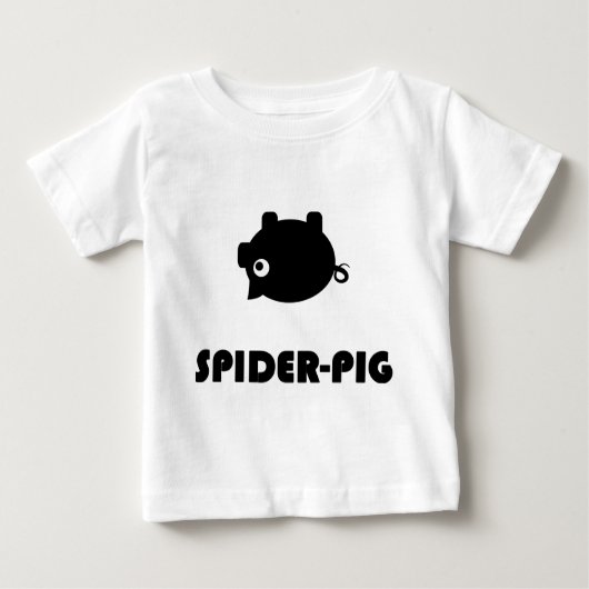 Spider-Pig Light T-shirts (Voorkant)