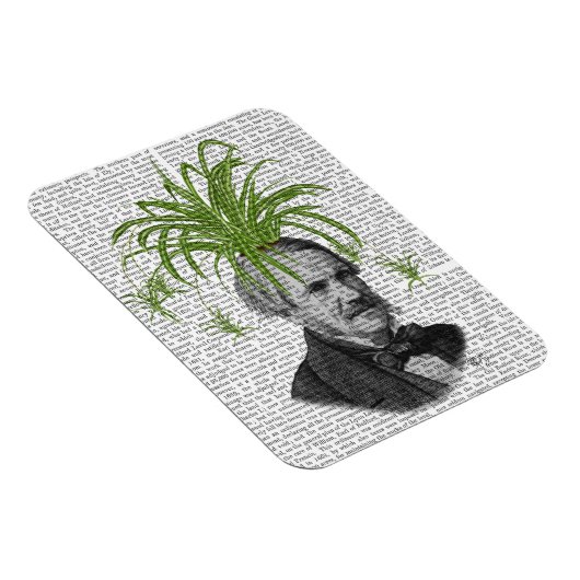 Spider Plant Head Magneet (Rechterzijde)