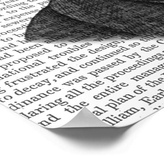 Spider Plant Head Poster (Hoek)