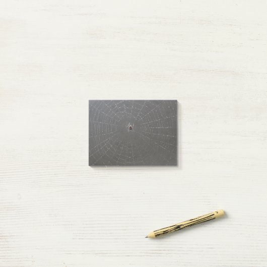 Spider Post merkt op Post-it® Notes (Op bureau)