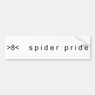 Spider Pride-Bumpersticker Bumpersticker