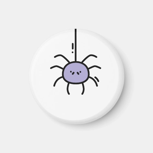 Spider Purple Magneet (Voorkant)