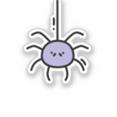 Spider Purple Sticker (Voorkant)