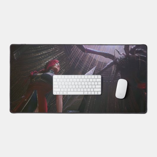 Spider Queen Gaming Desk Mat | Dark Magic Desk Mat (Keyboard & Muis)